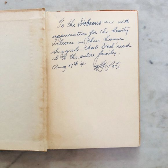 Book: Vintage 1941 Edition TIMOTHY TAYLOR AMBASSADOR OF GOODWILL by Helen Husted - Picture 4 of 14